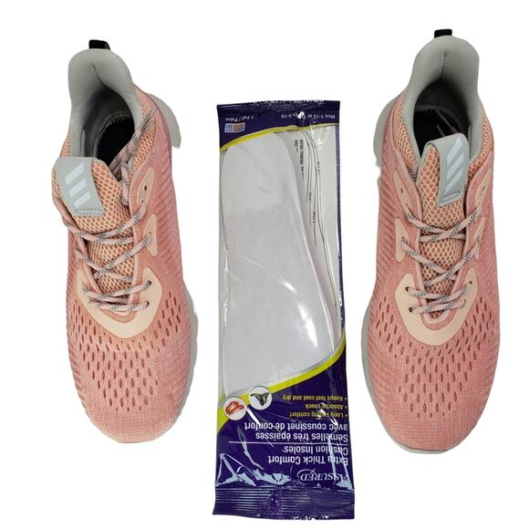 Adidas Alpha Bounce EM Women's Running Shoes, Size 10, Alpha Pink - Picture 4 of 6